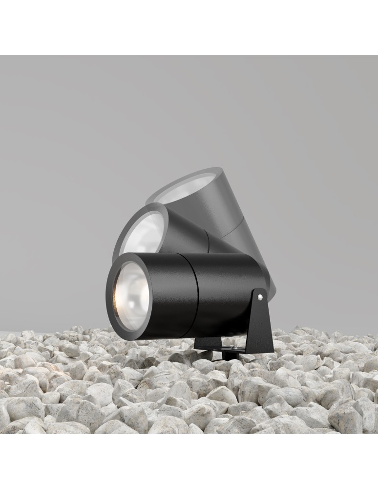 Maytoni Zewnętrzna Bern Ogrodowa LED 15W 1200lm 3000K IP65 Grafit O050FL-L15GF3K