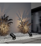 Lampy ogrodowe wbijane w ziemię (z klinem) - Maytoni Zewnętrzna Bern Ogrodowa LED 15W 1200lm 3000K IP65 Grafit O050FL-L15GF3K - product 6
