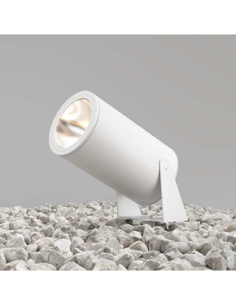 Maytoni Zewnętrzna Bern Ogrodowa LED 30W 2800lm 3000K IP65 Biały O050FL-L30W3K
