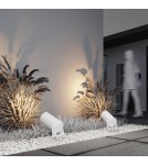 Lampy ogrodowe wbijane w ziemię (z klinem) - Maytoni Zewnętrzna Bern Ogrodowa LED 30W 2800lm 3000K IP65 Biały O050FL-L30W3K - product 7