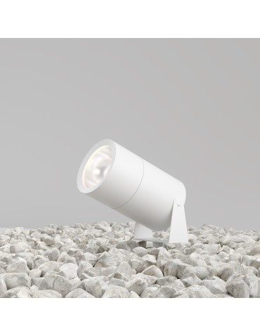 Maytoni Zewnętrzna Bern Ogrodowa LED 15W 1200lm 3000K IP65 Biały O050FL-L15W3K
