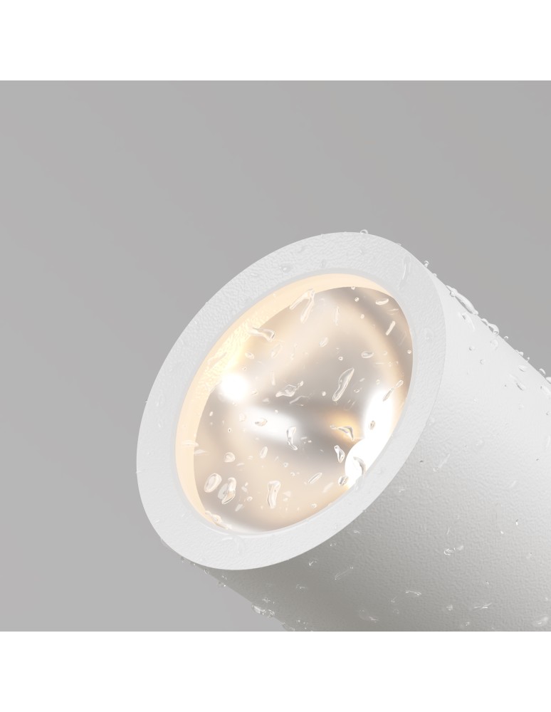 Maytoni Zewnętrzna Bern Ogrodowa LED 5W 300lm 3000K IP65 Biały O050FL-L5W3K