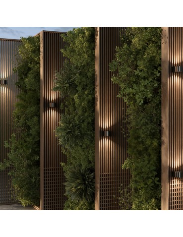 Maytoni Zewnętrzna Blow Kinkiet Architektoniczny LED 10W 900lm 3000K IP54 Grafit O435WL-L10GF3K - produkt 2