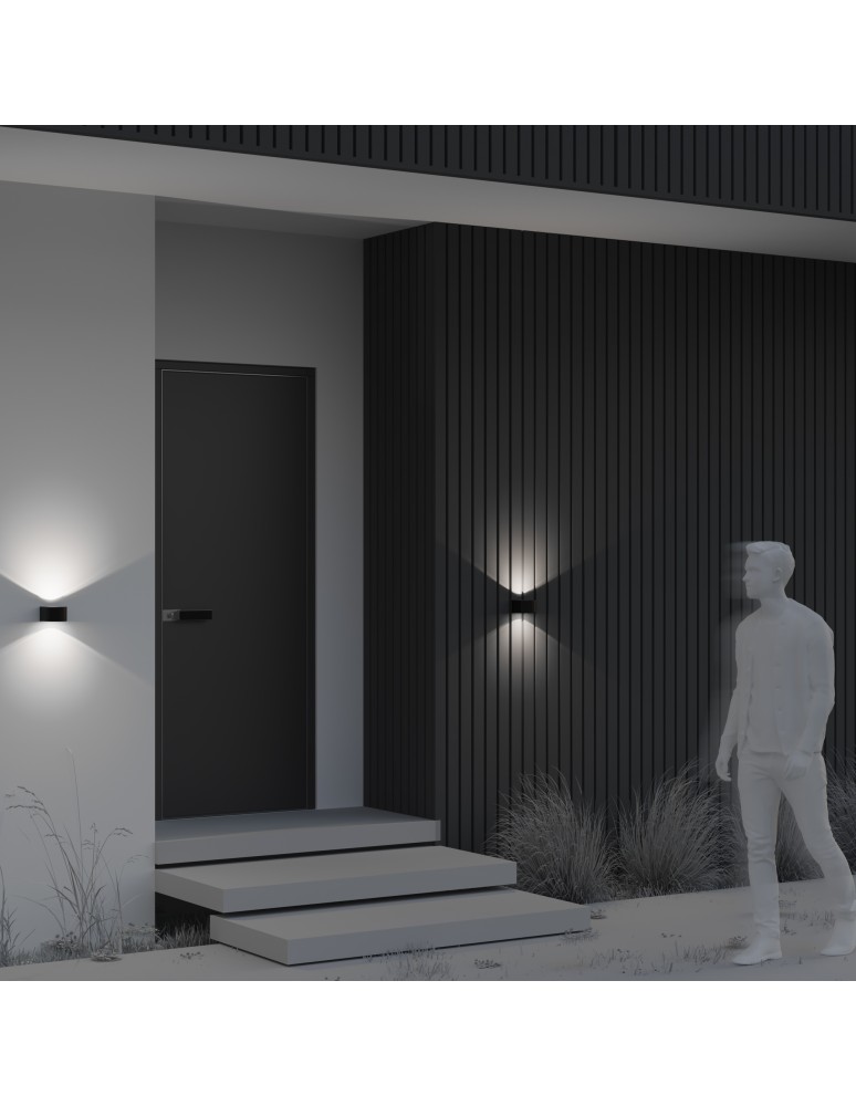 Maytoni Zewnętrzna Blow Kinkiet Architektoniczny LED 10W 900lm 3000K IP54 Grafit O435WL-L10GF3K Maytoni Zewnętrzna Blow Kinkiet Architektoniczny LED 10W 900lm 3000K IP54 Grafit O435WL-L10GF3K