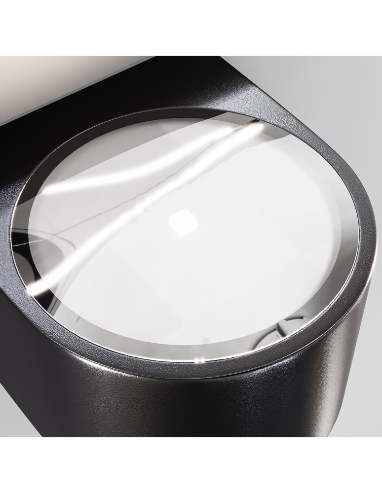 Maytoni Zewnętrzna Blow Kinkiet Architektoniczny LED 5W 500lm 3000K IP54 Grafit O435WL-L5GF3K Maytoni Zewnętrzna Blow Kinkiet Architektoniczny LED 5W 500lm 3000K IP54 Grafit O435WL-L5GF3K