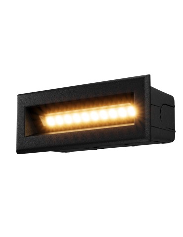Maytoni Zewnętrzna Bosca Oświetlenie Schodów/Scieżek LED 5W 400lm 3000K IP65 Black O045SL-L5B3K