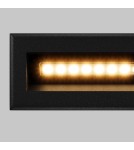 Maytoni Zewnętrzna Bosca Oświetlenie Schodów/Scieżek LED 5W 400lm 3000K IP65 Black O045SL-L5B3K Maytoni Zewnętrzna Bosca Oświetlenie Schodów/Scieżek LED 5W 400lm 3000K IP65 Black O045SL-L5B3K