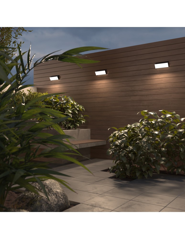 Maytoni Zewnętrzna Brick Kinkiet/Ścienna LED 20W 1600lm 3000K IP54 Grafit O436WL-L20GF3K Maytoni Zewnętrzna Brick Kinkiet/Ścienna LED 20W 1600lm 3000K IP54 Grafit O436WL-L20GF3K
