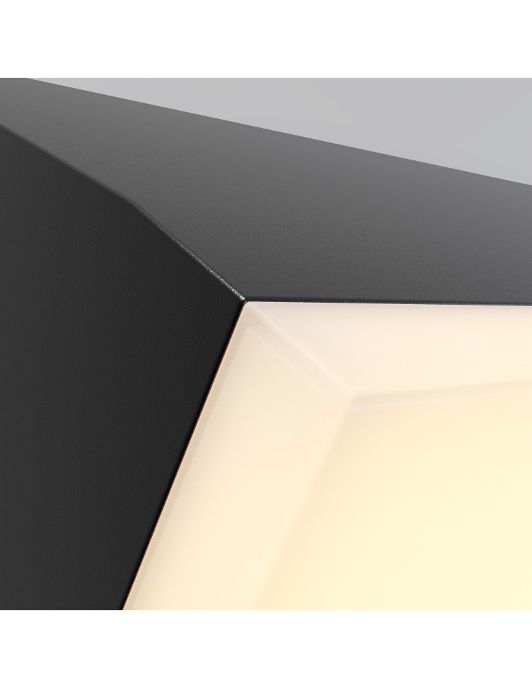 Maytoni Zewnętrzna Brick Kinkiet/Ścienna LED 10W 1100lm 3000K IP54 Grafit O436WL-L10GF3K Maytoni Zewnętrzna Brick Kinkiet/Ścienna LED 10W 1100lm 3000K IP54 Grafit O436WL-L10GF3K