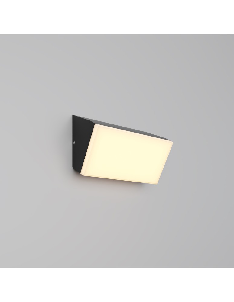 Maytoni Zewnętrzna Brick Kinkiet/Ścienna LED 10W 1100lm 3000K IP54 Grafit O436WL-L10GF3K Maytoni Zewnętrzna Brick Kinkiet/Ścienna LED 10W 1100lm 3000K IP54 Grafit O436WL-L10GF3K