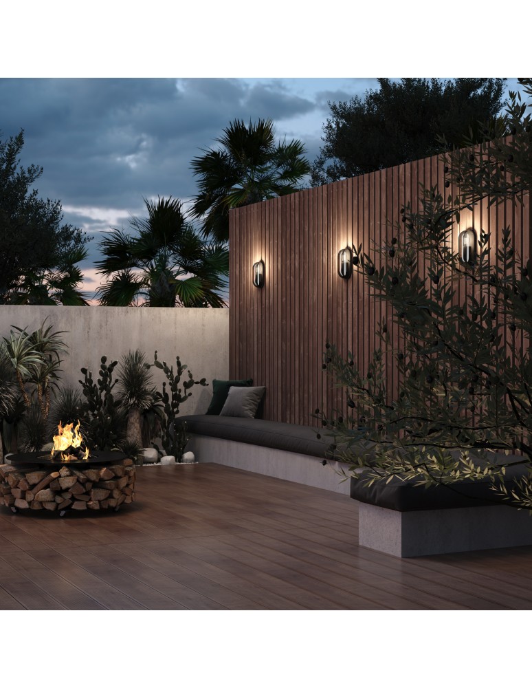 Maytoni Zewnętrzna Candle Kinkiet/Ścienna 1xE27 15W IP65 Grafit O449WL-01GF Maytoni Zewnętrzna Candle Kinkiet/Ścienna 1xE27 15W IP65 Grafit O449WL-01GF
