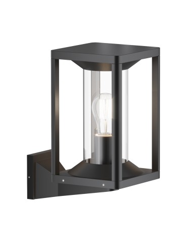 Maytoni Zewnętrzna Cell Kinkiet/Ścienna 1xE27 15W IP65 Grafit O452WL-01GF