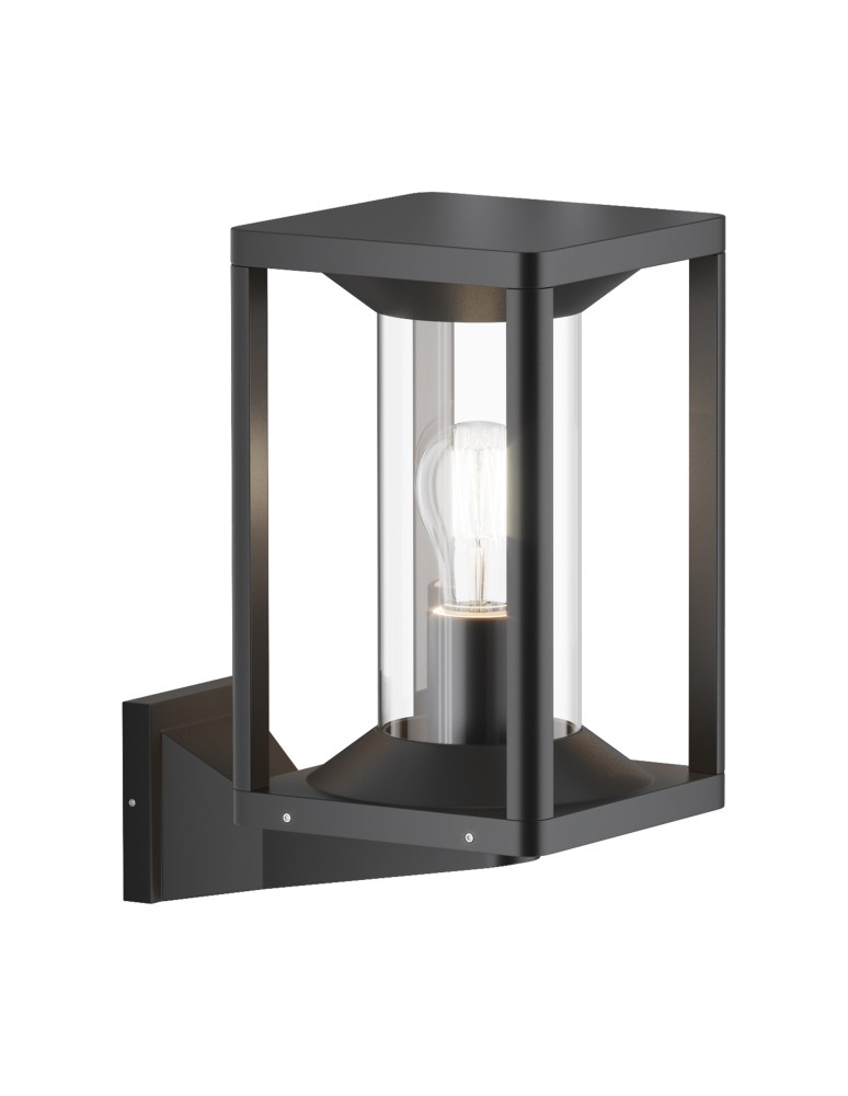 Maytoni Zewnętrzna Cell Kinkiet/Ścienna 1xE27 15W IP65 Grafit O452WL-01GF