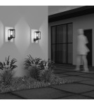 Kinkiety zewnętrzne - Maytoni Zewnętrzna Cell Kinkiet/Ścienna 1xE27 15W IP65 Grafit O452WL-01GF - product 6