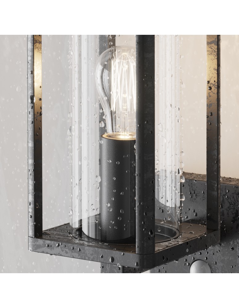 Maytoni Zewnętrzna Cell Kinkiet/Ścienna 1xE27 15W IP65 Grafit O452WL-01GFSR Maytoni Zewnętrzna Cell Kinkiet/Ścienna 1xE27 15W IP65 Grafit O452WL-01GFSR