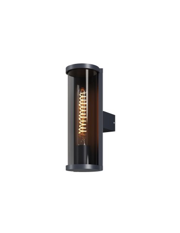 Maytoni Zewnętrzna Conf Kinkiet/Ścienna 1xE27 15W IP54 Graphite O451WL-01GF