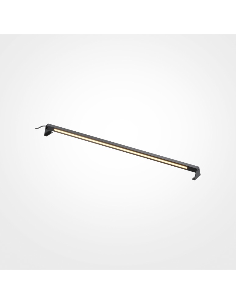 Maytoni Zewnętrzna Edge Ogrodowa LED 15W 1000lm 3000K IP65 Black O415FL-L15B3K