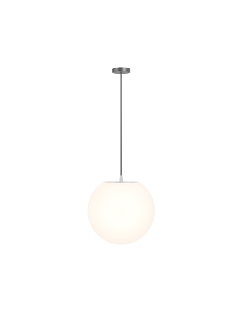 Maytoni Zewnętrzna Erda Lampa Wisząca 1xE27 30W IP54 Biały O594PL-01B