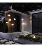 Lampy zewnętrzne wiszące - Maytoni Zewnętrzna Erda Lampa Wisząca 1xE27 30W IP54 Biały O594PL-01B - product 2