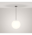 Lampy zewnętrzne wiszące - Maytoni Zewnętrzna Erda Lampa Wisząca 1xE27 30W IP54 Biały O594PL-01B - product 5