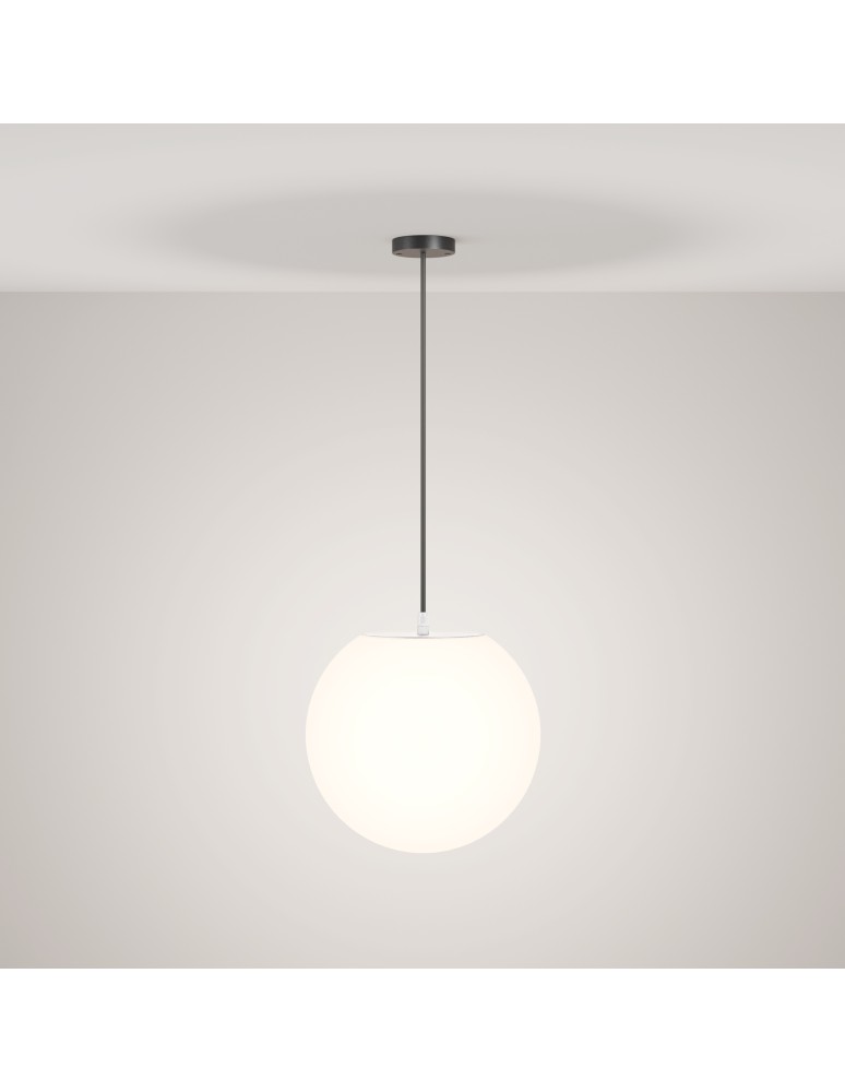 Maytoni Zewnętrzna Erda Lampa Wisząca 1xE27 30W IP54 Biały O594PL-01B