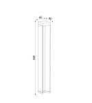 Maytoni Zewnętrzna Essen Ogrodowa LED 9W 450lm 4000K IP54 Black O596FL-L9B4K1 Maytoni Zewnętrzna Essen Ogrodowa LED 9W 450lm 4000K IP54 Black O596FL-L9B4K1