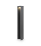 Lampy ogrodowe stojące - Maytoni Zewnętrzna Essen Ogrodowa LED 9W 450lm 4000K IP54 Szary O596FL-L9GR4K1 - product 1