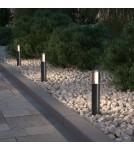 Lampy ogrodowe wbijane w ziemię (z klinem) - Maytoni Zewnętrzna Glide Ogrodowa 1xG9 20W IP54 Graphite O437FL-01GF1 - product 2