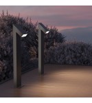 Lampy ogrodowe stojące - Maytoni Zewnętrzna Guss Ogrodowa LED 15W 550lm 3000K IP65 Graphite O592FL-L15GF3K - product 2