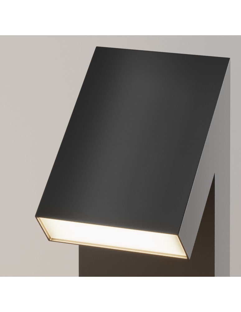 Maytoni Zewnętrzna Guss Ogrodowa LED 15W 550lm 3000K IP65 Graphite O592FL-L15GF3K