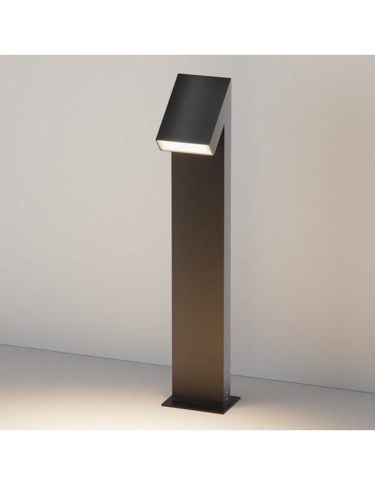Maytoni Zewnętrzna Guss Ogrodowa LED 15W 550lm 3000K IP65 Graphite O592FL-L15GF3K