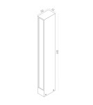 Maytoni Zewnętrzna Hof Ogrodowa LED 12W 450lm 3000K IP65 Graphite O422FL-L12GF Maytoni Zewnętrzna Hof Ogrodowa LED 12W 450lm 3000K IP65 Graphite O422FL-L12GF