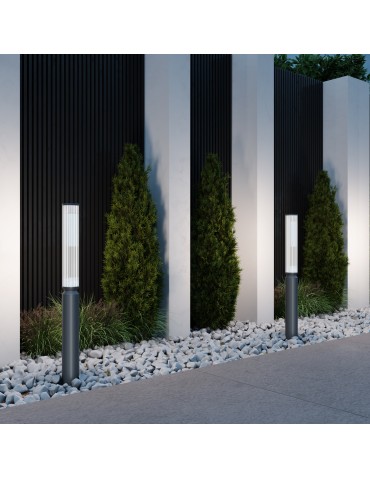 Maytoni Zewnętrzna Lit Ogrodowa LED 12W 750lm 3000K IP65 Graphite O593FL-L12GF3K - product 2