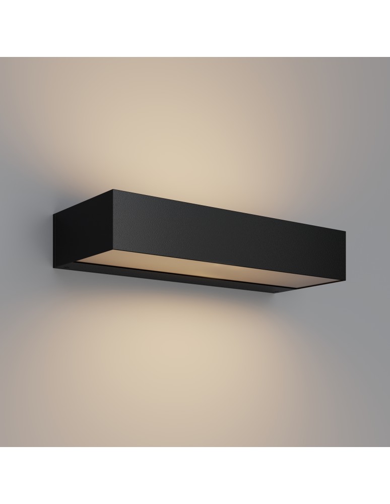 Maytoni Zewnętrzna Lot Kinkiet/Ścienna LED 20W 700lm 3000K IP65 Graphite O428WL-L20GF3K