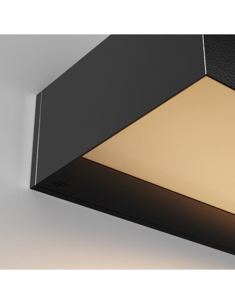 Maytoni Zewnętrzna Lot Kinkiet/Ścienna LED 10W 350lm 3000K IP65 Graphite O428WL-L10GF3K