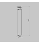 Lampy ogrodowe stojące - Maytoni Zewnętrzna Olten Ogrodowa LED 12W 300lm 3000K IP65 Graphite O591FL-L12GF3K1 - product 6