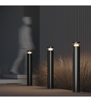Lampy ogrodowe stojące - Maytoni Zewnętrzna Olten Ogrodowa LED 12W 300lm 3000K IP65 Graphite O591FL-L12GF3K1 - product 7