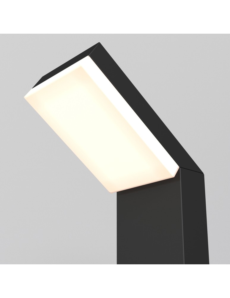 Maytoni Zewnętrzna Paso Ogrodowa LED 12W 660lm 3000K IP54 Black O595FL-L12B3K