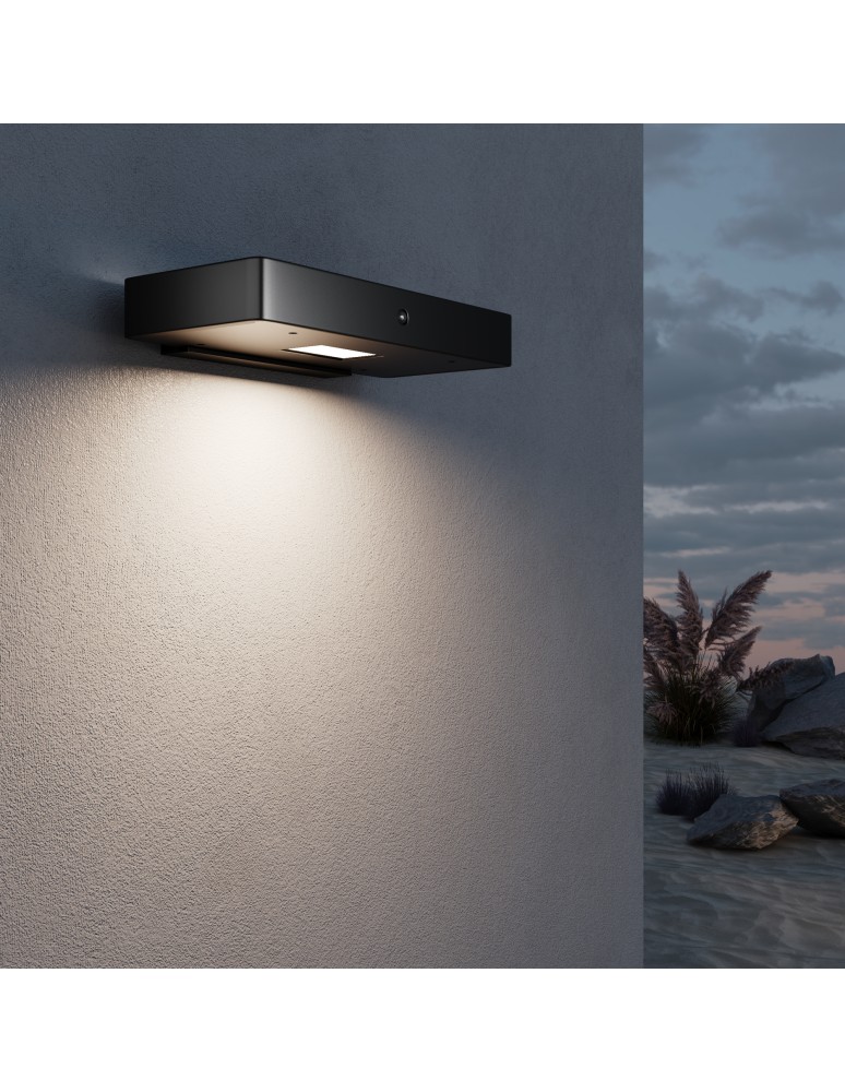 Maytoni Zewnętrzna Pir Kinkiet/Ścienna LED 2W 150lm 3000K IP54 Graphite OSL456WL-L2GF3K Maytoni Zewnętrzna Pir Kinkiet/Ścienna LED 2W 150lm 3000K IP54 Graphite OSL456WL-L2GF3K