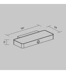 Maytoni Zewnętrzna Pir Kinkiet/Ścienna LED 2W 150lm 3000K IP54 Graphite OSL456WL-L2GF3K Maytoni Zewnętrzna Pir Kinkiet/Ścienna LED 2W 150lm 3000K IP54 Graphite OSL456WL-L2GF3K