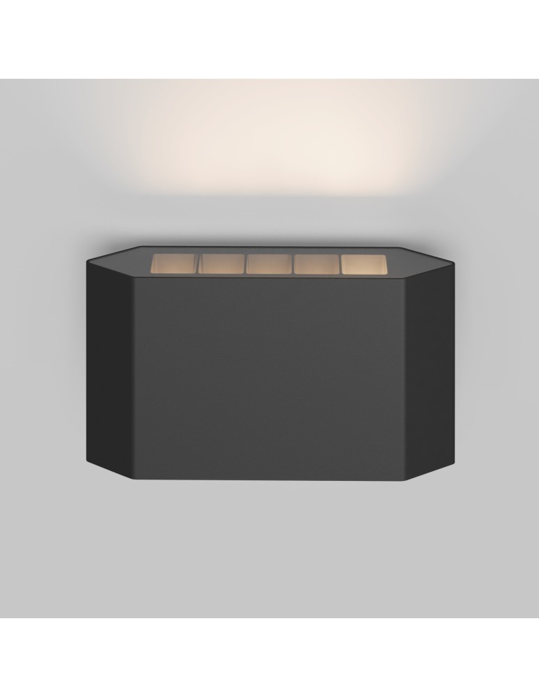 Maytoni Zewnętrzna Pull Kinkiet Architektoniczny LED 5W 300lm 3000K IP54 Graphite O412WL-L5GF3K Maytoni Zewnętrzna Pull Kinkiet Architektoniczny LED 5W 300lm 3000K IP54 Graphite O412WL-L5GF3K
