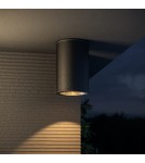 Lampy zewnętrzne sufitowe - Maytoni Zewnętrzna Roll Lampa Sufitowa 1xGU10 50W IP54 Black O307CL-01B - product 2