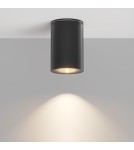 Lampy zewnętrzne sufitowe - Maytoni Zewnętrzna Roll Lampa Sufitowa 1xGU10 50W IP54 Black O307CL-01B - product 6