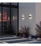 Maytoni Zewnętrzna Rom Kinkiet/Ścienna LED 12W 1300lm 3000K IP54 Graphite O442WL-L12GF3K Maytoni Zewnętrzna Rom Kinkiet/Ścienna LED 12W 1300lm 3000K IP54 Graphite O442WL-L12GF3K
