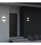 Maytoni Zewnętrzna Rom Kinkiet/Ścienna LED 12W 1300lm 3000K IP54 Graphite O442WL-L12GF3K Maytoni Zewnętrzna Rom Kinkiet/Ścienna LED 12W 1300lm 3000K IP54 Graphite O442WL-L12GF3K