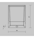 Maytoni Zewnętrzna Row Kinkiet/Ścienna LED 9W 500lm 3000K IP44 Graphite O448WL-L9GF3KSR Maytoni Zewnętrzna Row Kinkiet/Ścienna LED 9W 500lm 3000K IP44 Graphite O448WL-L9GF3KSR