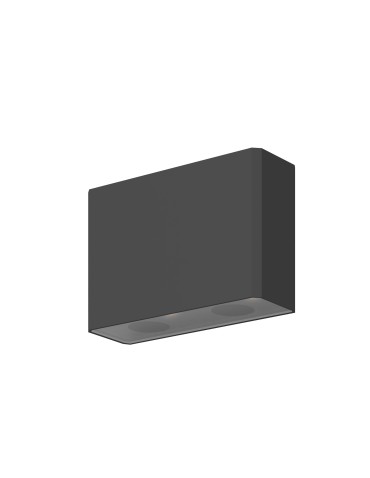 Maytoni Zewnętrzna Show Kinkiet Architektoniczny LED 4W 200lm 3000K IP54 Graphite O433WL-L4GF3K