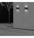 Maytoni Zewnętrzna Show Kinkiet Architektoniczny LED 4W 200lm 3000K IP54 Graphite O433WL-L4GF3K Maytoni Zewnętrzna Show Kinkiet Architektoniczny LED 4W 200lm 3000K IP54 Graphite O433WL-L4GF3K
