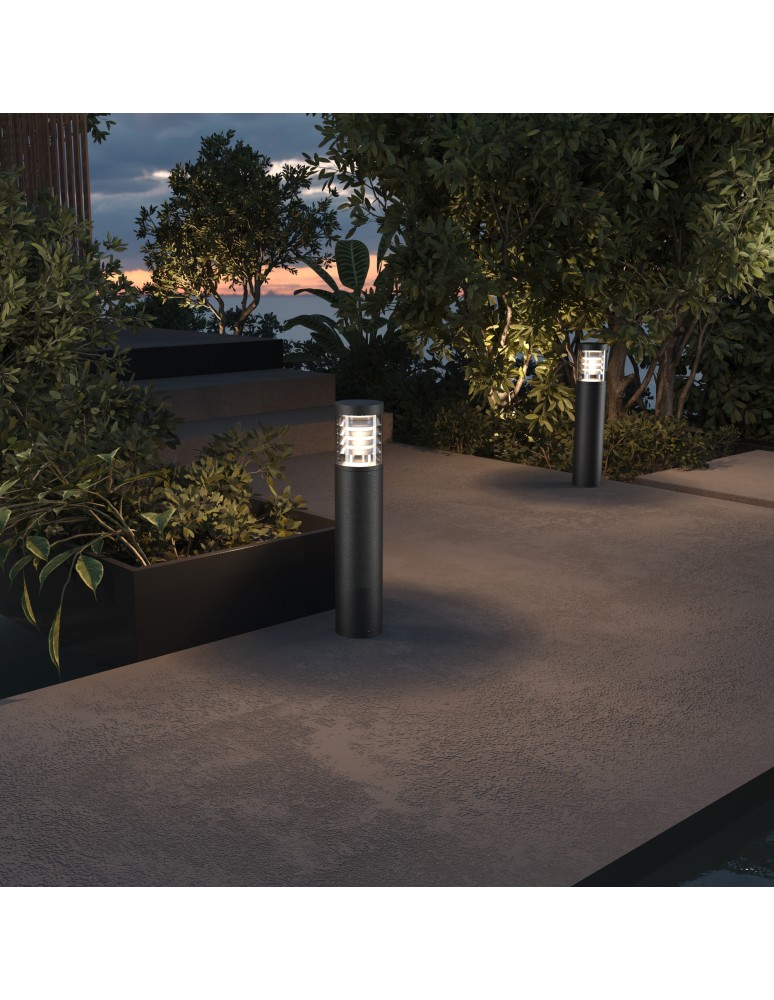 Maytoni Zewnętrzna Spir Ogrodowa LED 12W 350lm 3000K IP54 Graphite O439FL-L12GF3K