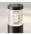 Lampy ogrodowe stojące - Maytoni Zewnętrzna Spir Ogrodowa LED 12W 350lm 3000K IP54 Graphite O439FL-L12GF3K - product 3